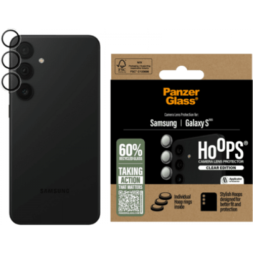 PanzerGlass Hoops Kamera SP Galaxy S25 transparent