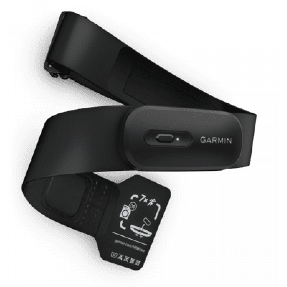 Garmin Αδιάβροχη Ζώνη Καρδιακών Παλμών Στήθους σε Μαύρο χρώμα