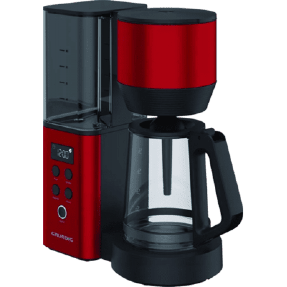 Grundig KM 8440 coffee machine rot