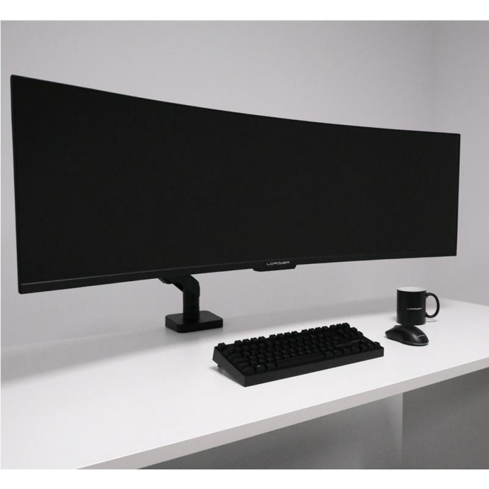 LC-Power LC-EQ-A49B Flachbildschirm-Tischhalterung 124,5 cm (49) Schwarz Tisch/Bank (LC-EQ-A49B)