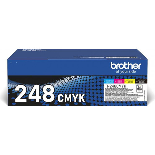 Brother TN-248VAL Tonerkartusche 4 piece(e) Original Schwarz - Cyan - Magenta - Gelb (TN248VAL)