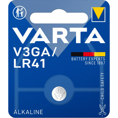 Varta 24261 101 401 Haushaltsbatterie Einwegbatterie LR41 Alkali (24261101401)