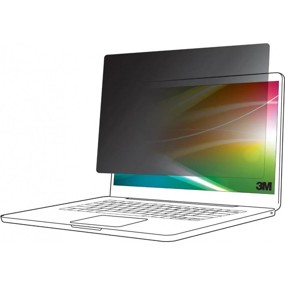 3M Bright Screen Privacy Filter - Blickschutzfilter για Notebook (horizontal) - 31.2 cm (12.3) (7100311649)