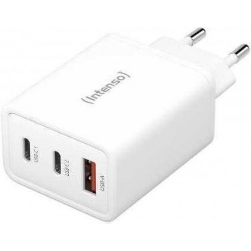 Intenso POWER ADAPTER 1XUSB-A/2XUSB-C/7806512 Universal Weiß AC Schnellladung Drinnen (7806512)