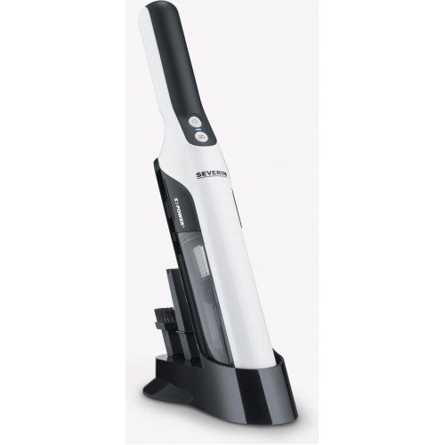 Severin HV 7140 Handstaub Schwarz - Weiß Beutellos (7140)