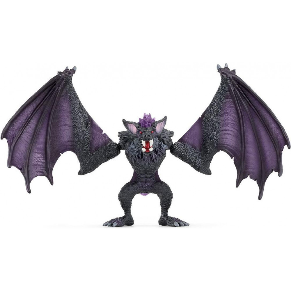 schleich ELDRADOR CREATURES Schattenfledermaus. Empfohlenes Alter in Jahren (mind.): 7 Jahr(e), Produktfarbe: Schwarz, Violett (70792)