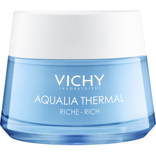 Vichy Aqualia Thermal Rich 48ωρη Ενυδατική Κρέμα Προσώπου για Ξηρές Επιδερμίδες με Υαλουρονικό Οξύ 50ml