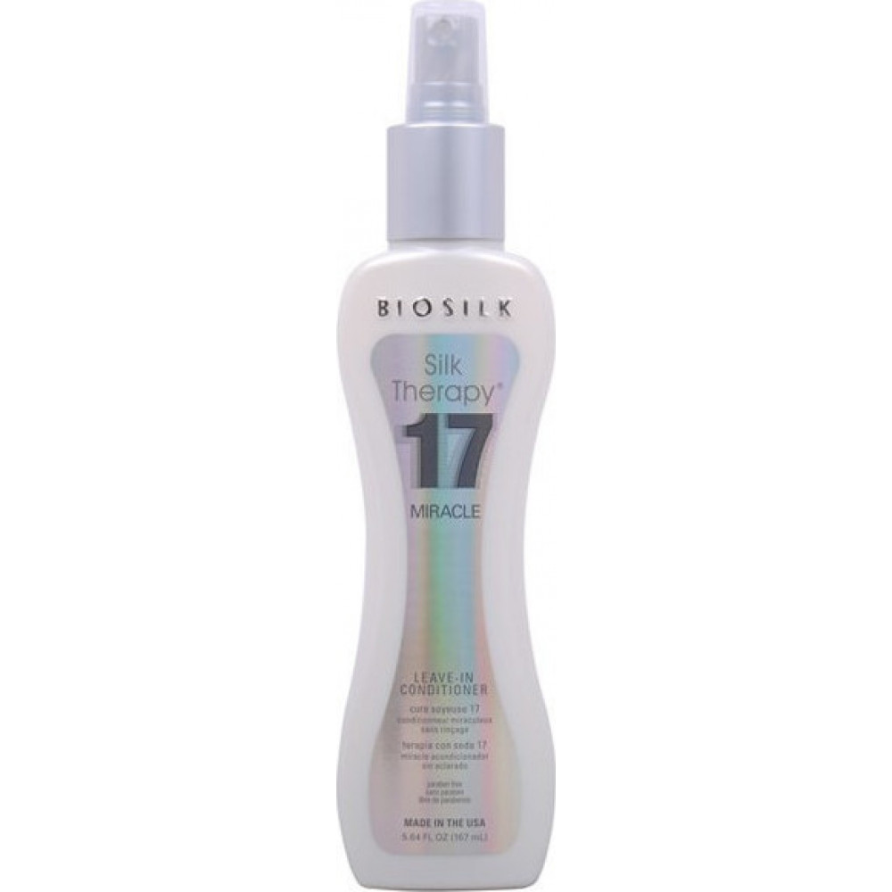 Biosilk Biosilk Silk Therapy 17 Miracle Leave-in Condition Leave In Conditioner για Όλους τους Τύπους Μαλλιών 167ml