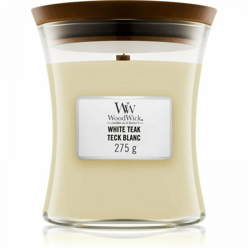 Woodwick White Teak 275 g