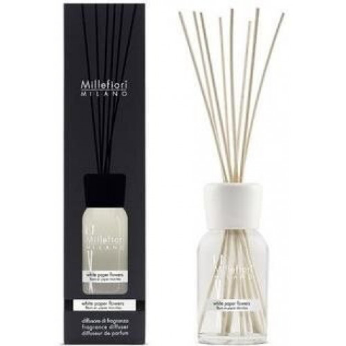 Millefiori Milano Fragrance Diffuser White Paper Flowers 250 ml
