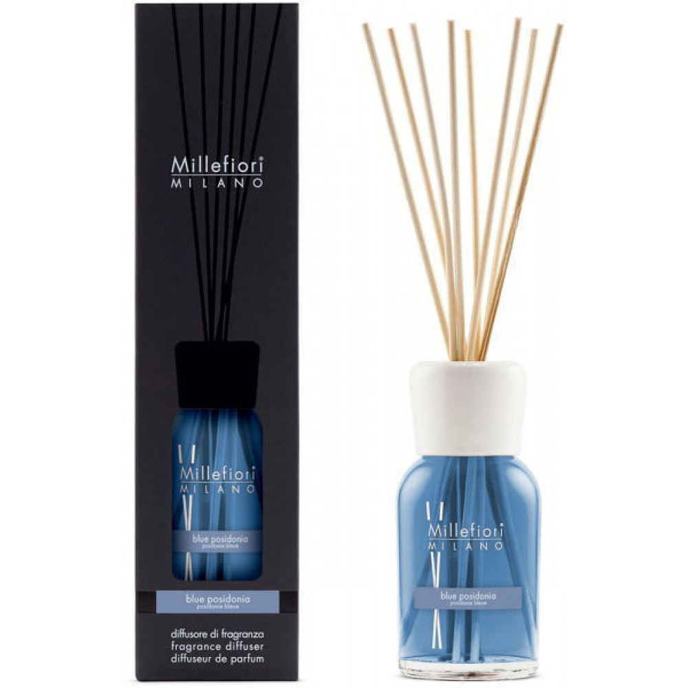 Millefiori Milano Fragrance Diffuser Blue Posidonia 500 ml