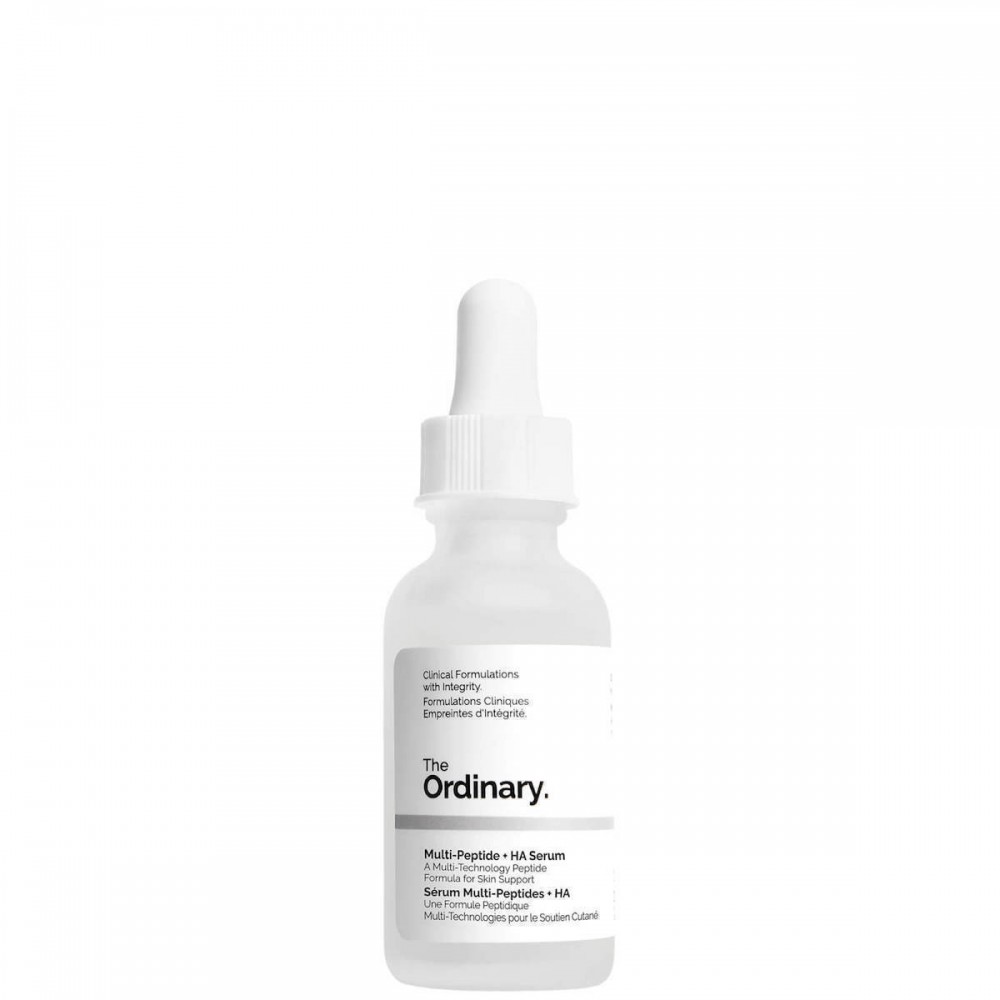 The Ordinary Multi-Peptide + HA Ενυδατικό & Αντιγηραντικό Serum Προσώπου με Πεπτίδια & Υαλουρονικό Οξύ για Σύσφιξη 30ml