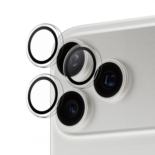 PanzerGlass® Hoops® Transparent Camera Lens Protector iPhone 17 Pro | iPhone 17 Pro Max | iPhone 16 Pro | 16 Pro Max