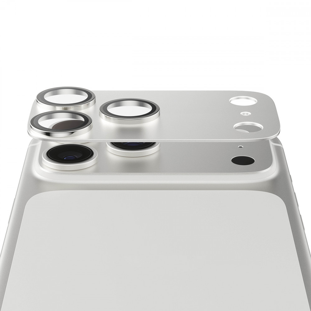 PanzerGlass® FENDER Camera Protector Silver iPhone 17 Pro Max