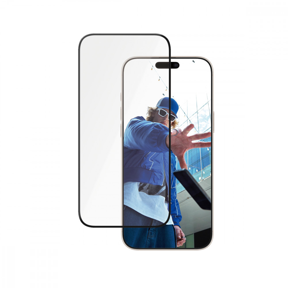 PanzerGlass® Ceramic Screen Protector Apple | iPhone 16 Pro Max | Ultra-Wide Fit