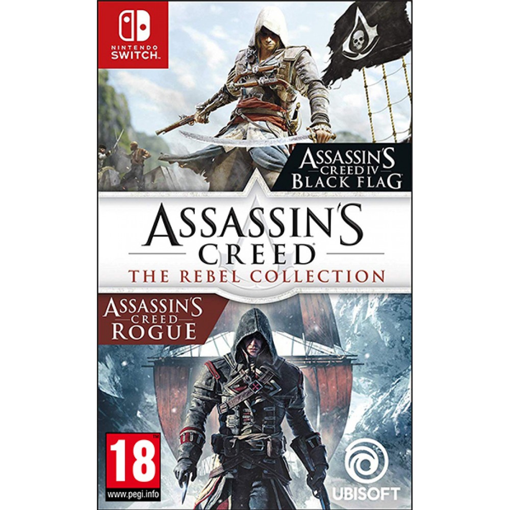 Nintendo Switch Game Video Games Ubisoft Assassins Creed Rebel Collection - Код, 