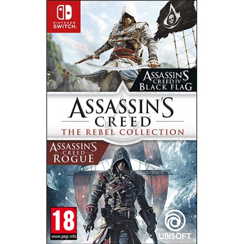 Nintendo Switch Game Video Games Ubisoft Assassins Creed Rebel Collection - Код, 