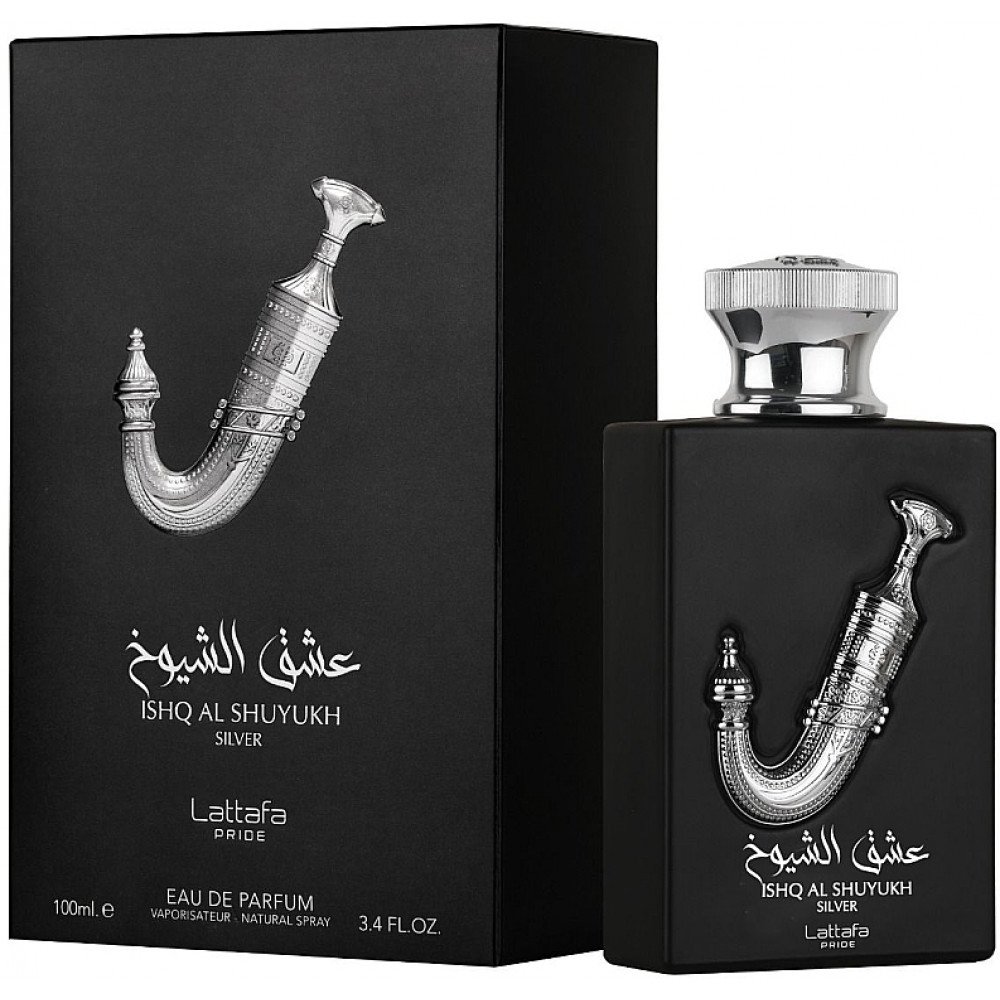 Lattafa Ανδρικό Άρωμα Pride Ishq Al Shuyukh Silver EDP 100 ML