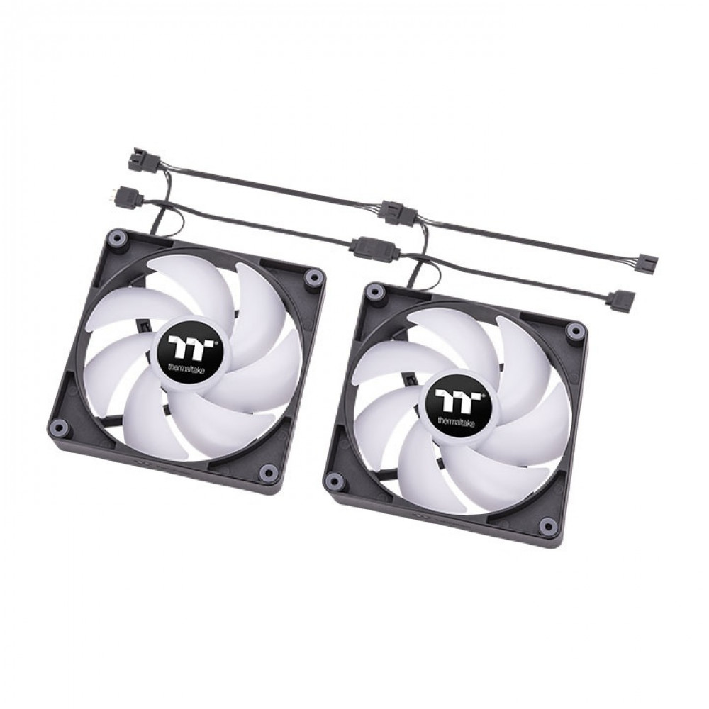 Thermaltake CT120 Case Fan με ARGB Φωτισμό και Σύνδεση 3-Pin / 4-Pin PWM 2τμχ
