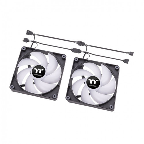 Thermaltake CT120 Case Fan με ARGB Φωτισμό και Σύνδεση 3-Pin / 4-Pin PWM 2τμχ