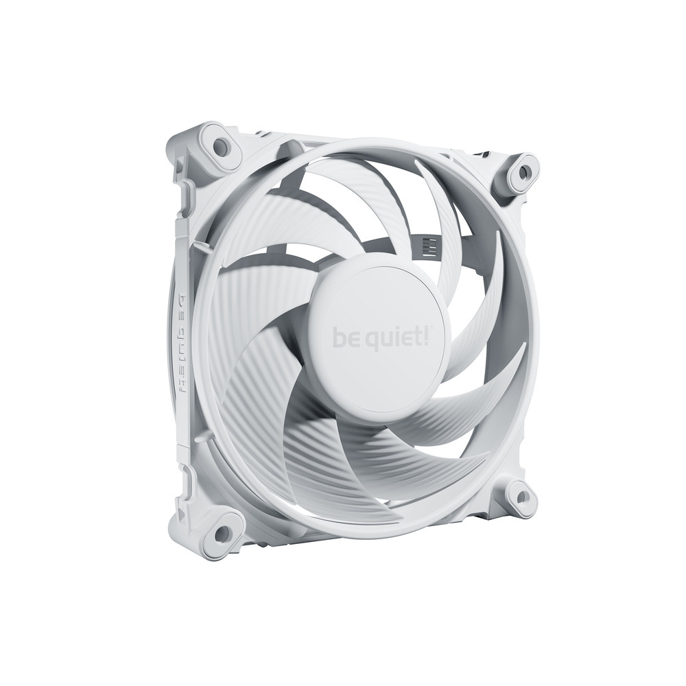 Be Quiet BL114 Case Fan 120mm με Σύνδεση 4-Pin PWM Λευκό