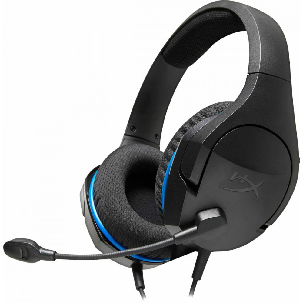 HP HyperX Cloud Stinger Gaming Headset Overear wired black blue