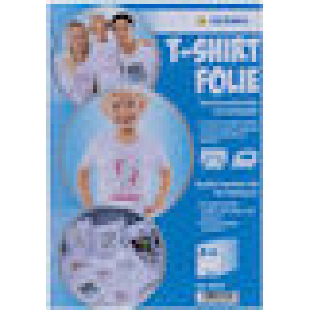 T-Shirt Folie A4 fr helle + weie Textilien 10 Blatt 4524