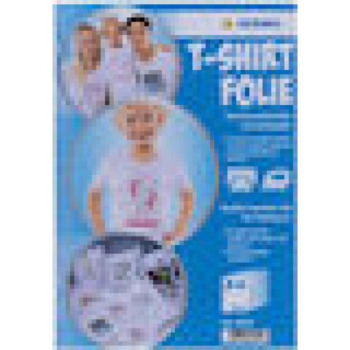 T-Shirt Folie A4 fr helle + weie Textilien 10 Blatt 4524