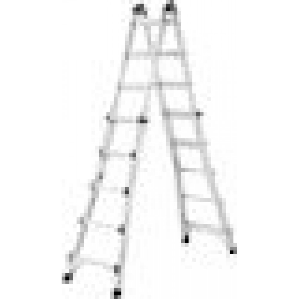 Hailo M80 4x5 Sprossen-Leiter