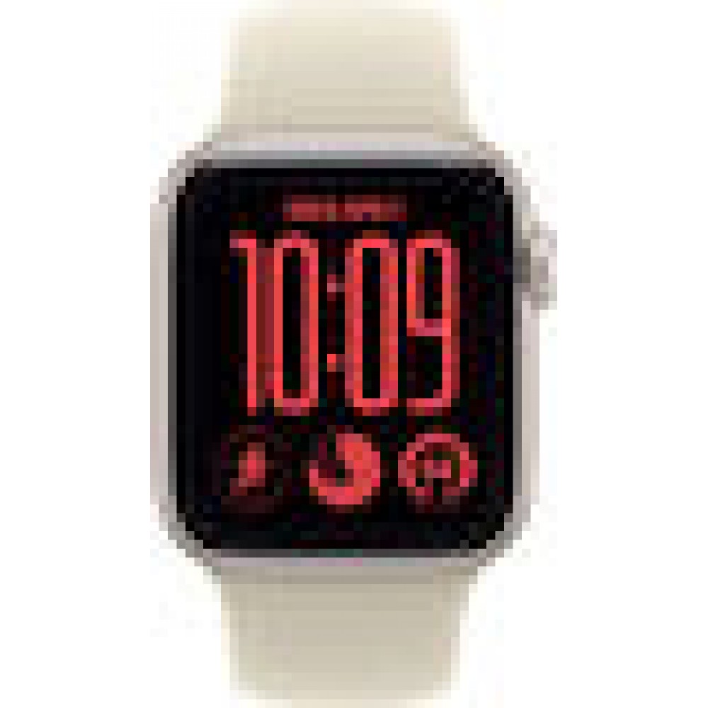 Apple Watch SE 3 Aluminium 40mm Polarstern (Sportarmband sand) S/M