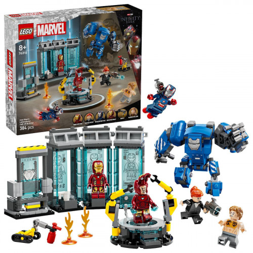 LEGO Super Heroes Marvel Iron Mans Labor: Halle der Rüstungen 76315