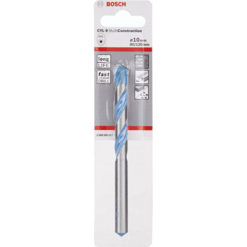 Bosch 1 CYL-9 MultiConst.drillr: 10x80x120mm