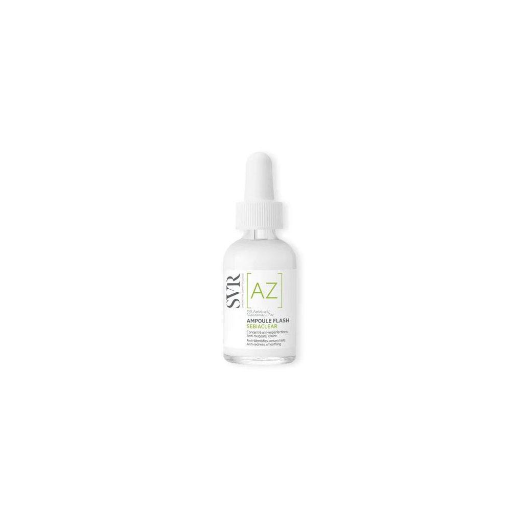 SVR Laboratoire Sebiaclear [AZ] Ampoule Flash Ορός Προσώπου με 15% Αζελαϊκό Οξύ κατά των Ατελειών για Δέρμα με Τάση Ακμής 30ml