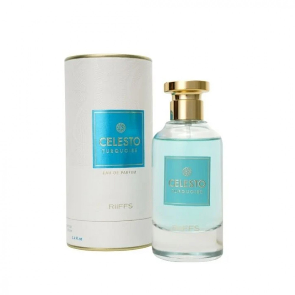  Eau de Parfum Celesto Turquoise, Riiffs, Unisex 100ml