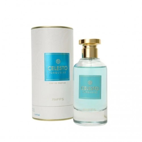  Eau de Parfum Celesto Turquoise, Riiffs, Unisex 100ml