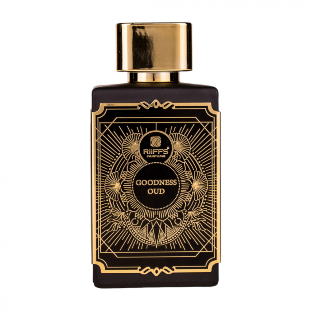  Eau de Parfum Goodness Oud Black, Riiffs, Unisex 100ml