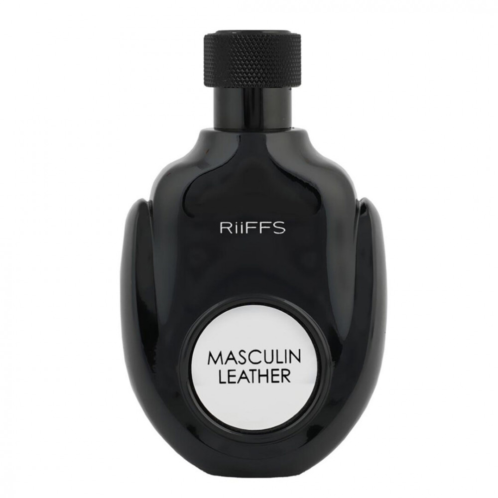  Eau de Parfum Masculin Leather, Riiffs, Men 100ml