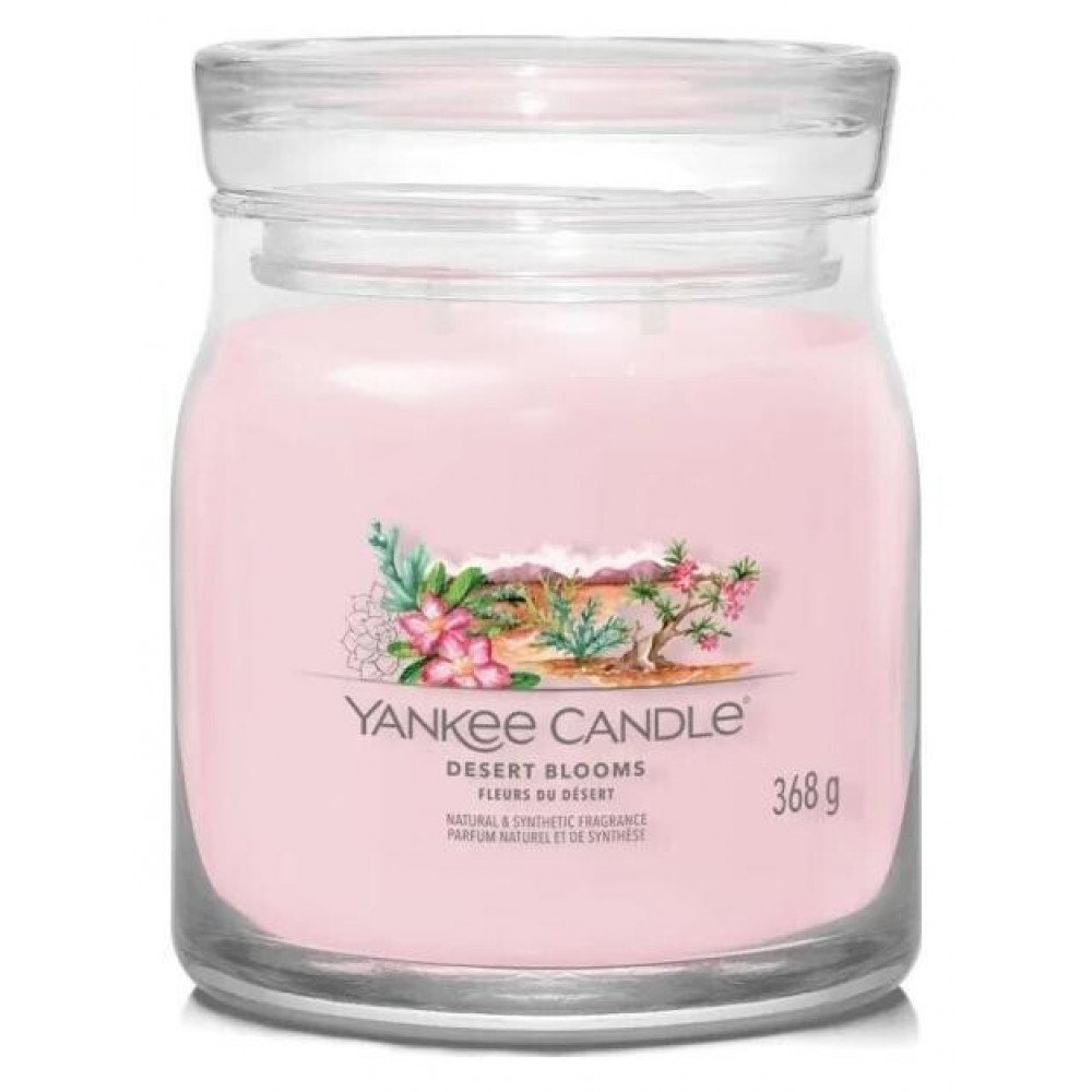 Yankee Candle Signature Medium Jar Scented candle Desert Blooms 368 g