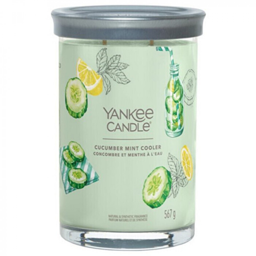Cucumber Mint Cooler Signature Candle (cucumber mint lemonade)