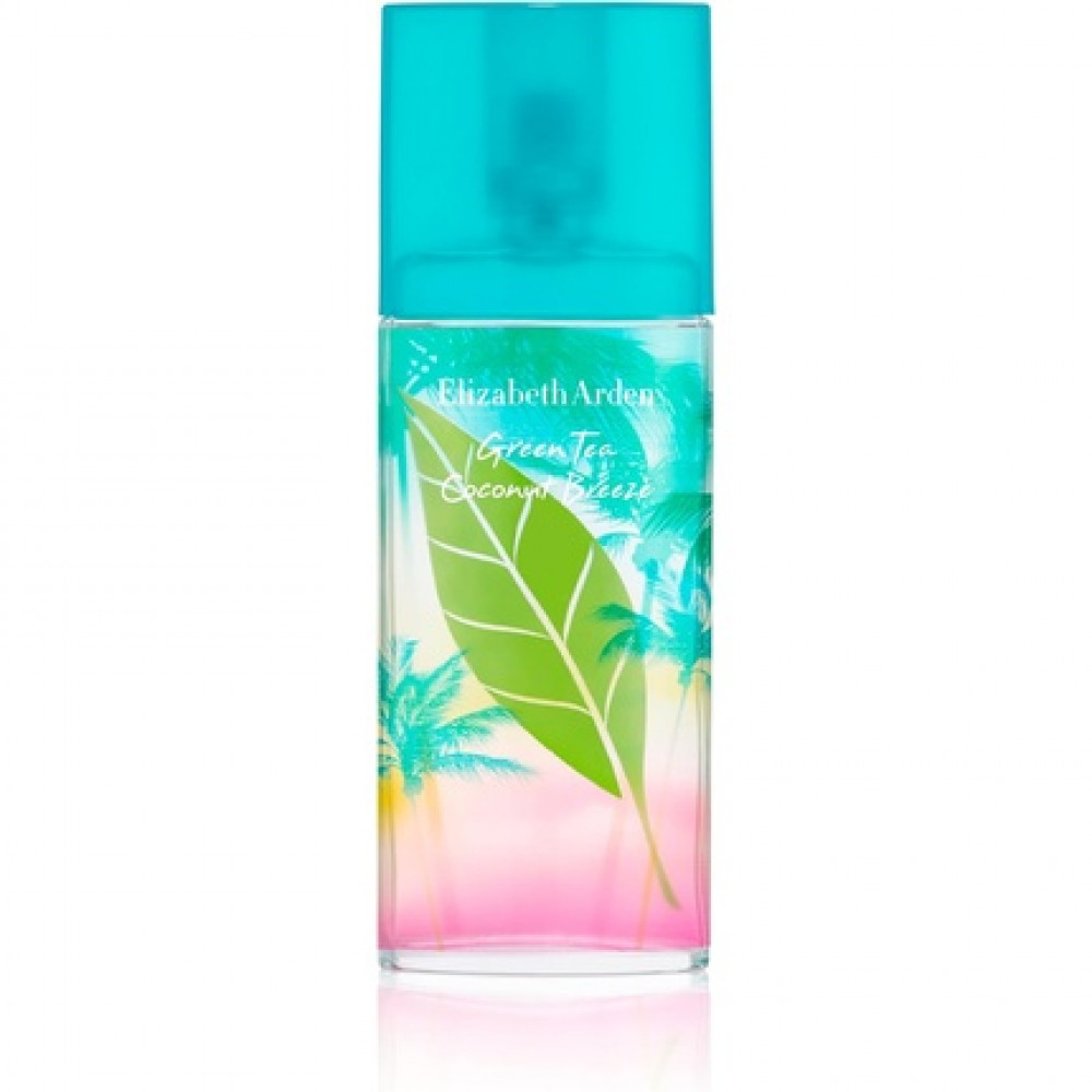 Elizabeth Arden Green Tea Coconut Breeze Eau de Toilette Spray 100ml Citrus Floral Fruity Fragrance Luxury Perfume for Women