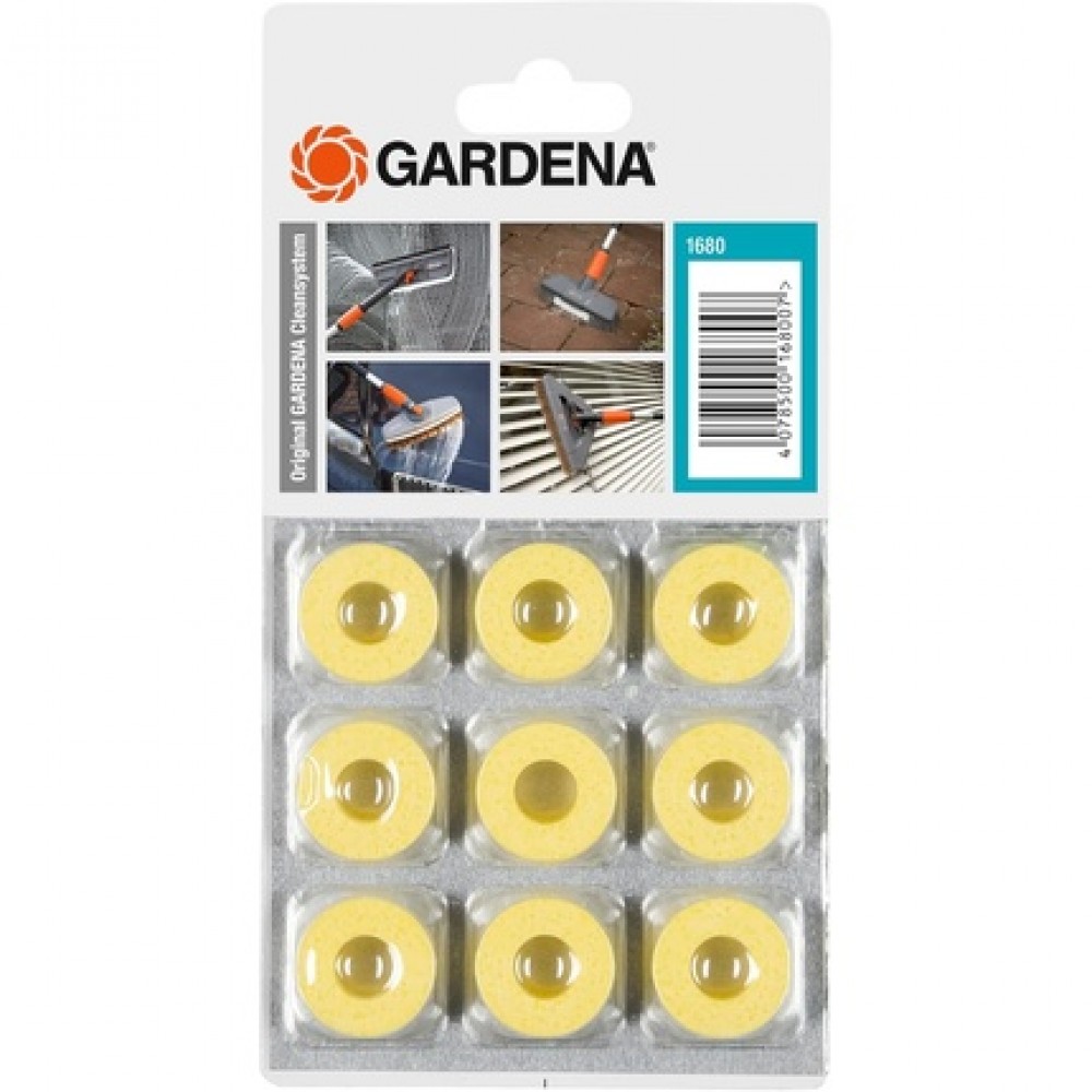 Gardena Cleansystem Shampoo Soap Rings - Suitable for Gardena Cleansystem
