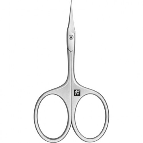 ZWILLING Cuticle Scissors with Tower Tip Fine and Precise Cut of Cuticles and Skin Remnants Safe Nail Care Premium Silver 90mm