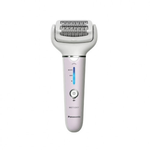 Panasonic ES-EY80-P503 Epilator with Pressure Sensor, 3 Speeds, and Pedicure Attachment