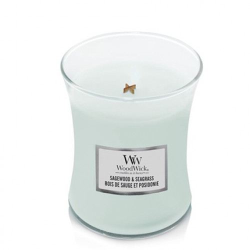 Scented Candle Vase Sagewood & Seagrass 275g
