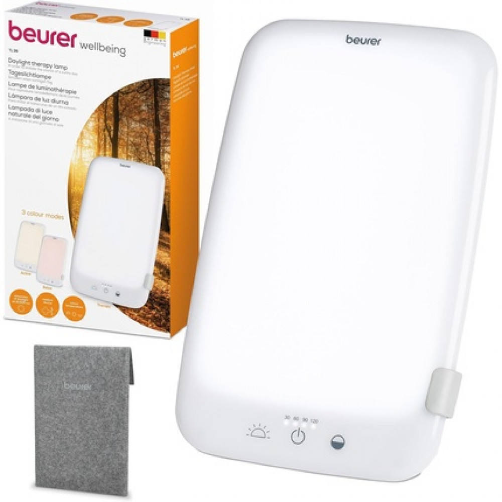 Beurer TL 35 Daylight Lamp with 3 Color Temperatures for Regulated Day-Night Rhythm 10,000 Lux