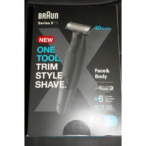 Braun Series X XT5300 Beard Trimmer and Facial and Body Hair Shaver