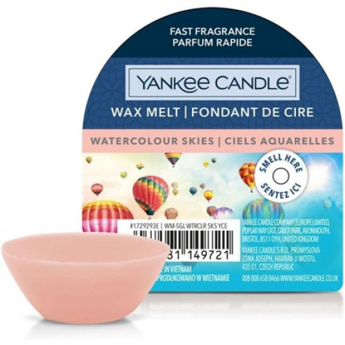 Yankee Candle Watercolour Skies Wax Melt