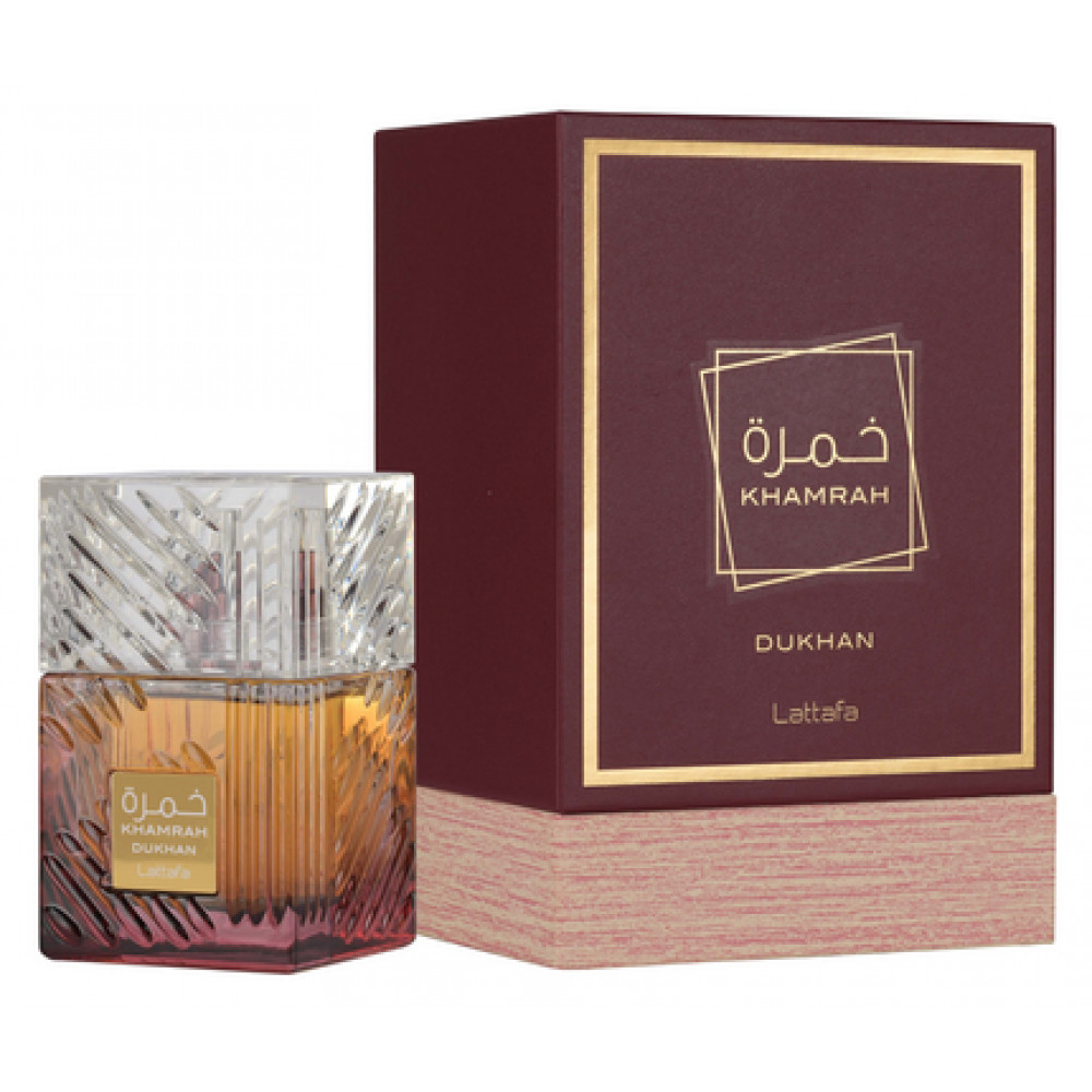 Lattafa Ανδρικό Άρωμα Khamrah Dukhan Eau De Parfum 100ml