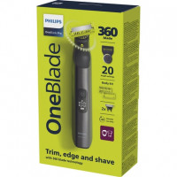 Philips OneBlade Pro 360 QP6552/15 Ξυριστική Μηχανή Προσώπου / Σώματος Επαναφορτιζόμενη