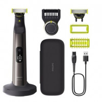 Philips OneBlade Pro 360 QP6652/61 Ξυριστική Μηχανή Προσώπου / Σώματος Επαναφορτιζόμενη